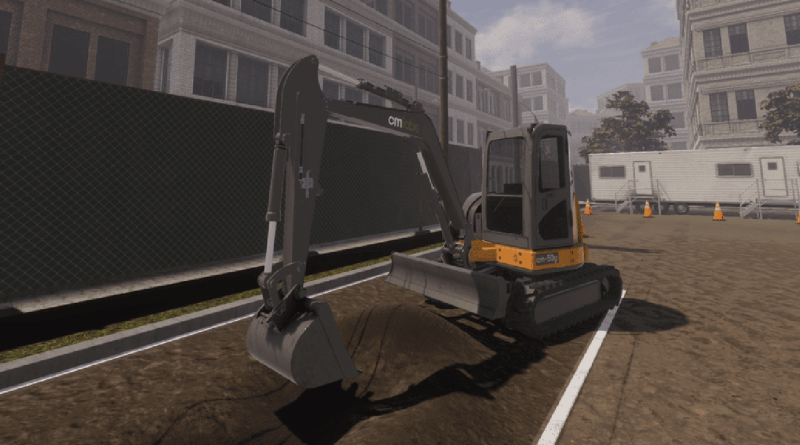 CM Labs mini excavator simulator