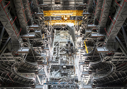 Mobile Launcher Inside VAB HB-3