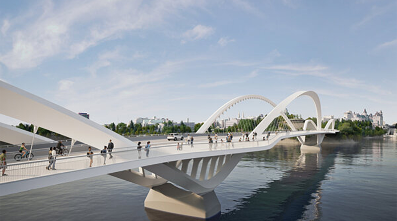 Digital Alexandra Bridge reconstruction concept