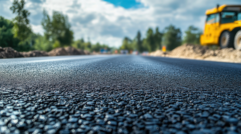 Road in countryside being constructed to support M-14/I-96 article