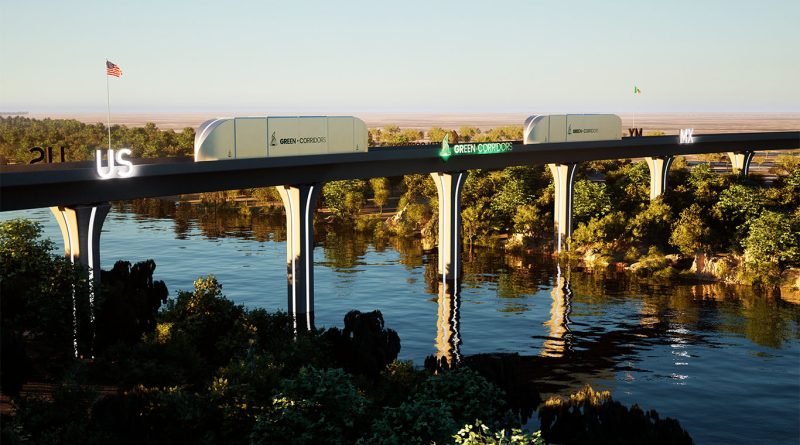 Historic $10B Plan to Overhaul US-Mexico Freight Transport Gets Approval Green Corridors concept creating freight corridor between US and Mexico