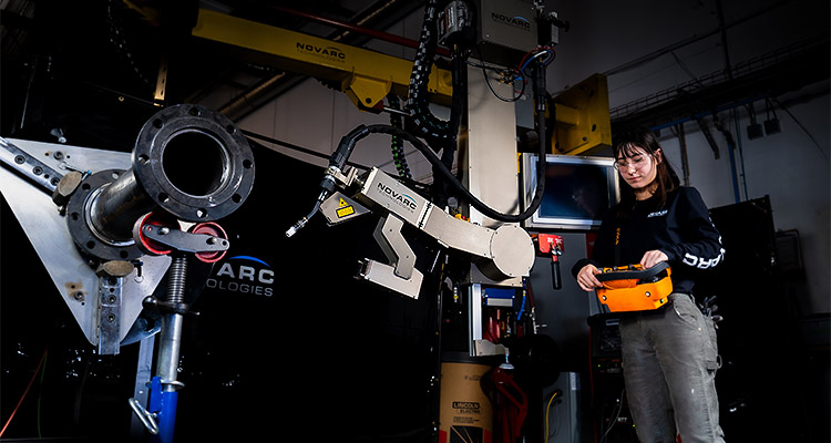 Novarc Technologies Spool Welding Robot