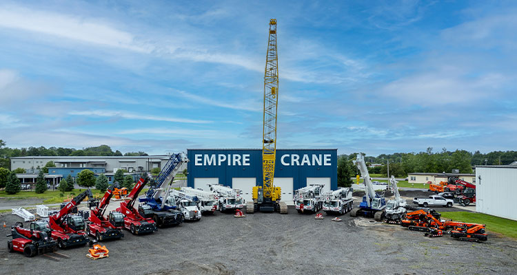 Empire Crane continues to elevate the industry standard the facility of Empire Crane Company