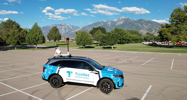 Inside TrueNet’s tech-driven approach to smarter, faster, and more secure network delivery TrueNet Communications vehicle equipped with technology for their OSP Digital Twin service