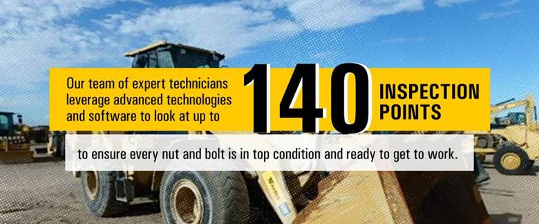 Warren CAT inspection points infographic