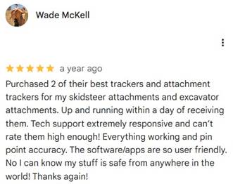 Geoforce 5 star Google review
