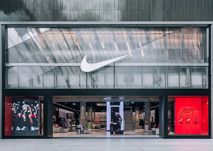 Nike flagship store located at the CF Toronto Eaton Centre in downtown Toronto