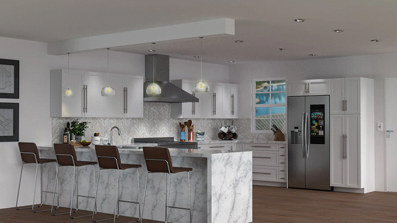 Modern luxury kitchen cabinets by PKB Cabinetry