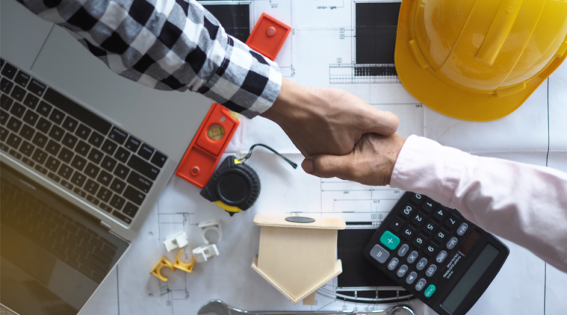 Hand in hand between project contractors and customers