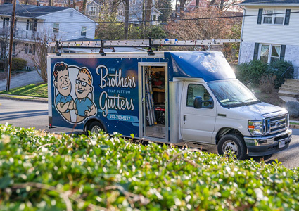a service truck for The Brothers that just do Gutters