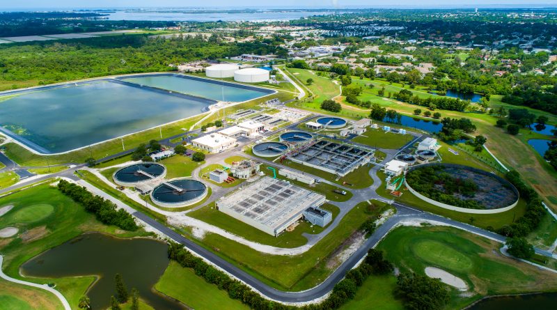 Construction activity underway on Florida’s $1.2 billion One Water wastewater infrastructure project.