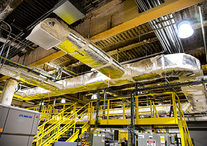 Industrial HVAC abd Mechanical Infrastructure Installation