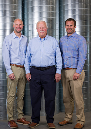 Chad Wiegmann, Gerry Wiegmann and Grant Wiegmann