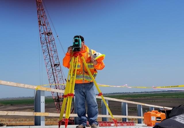 civil engineering and infrastructure worker on site