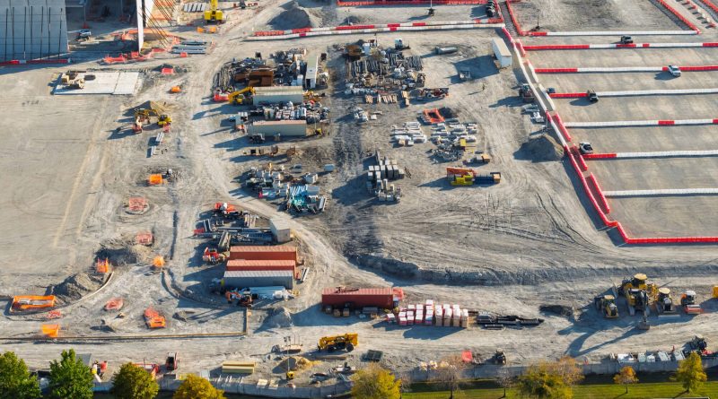 Buildots construction AI technology used to monitor progress on a large construction project