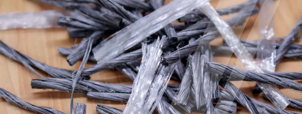 close up of race track fibres 