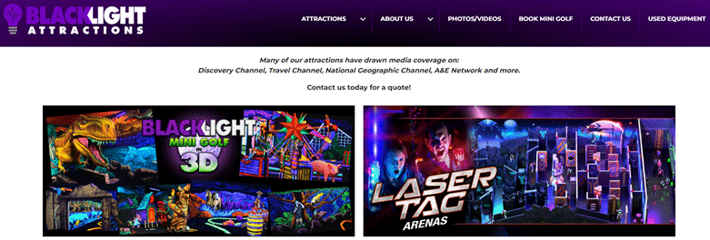 Blacklight Attractions