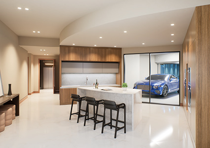 a rendering of the Bentley Residences in Sunny Isles Beach, Miami