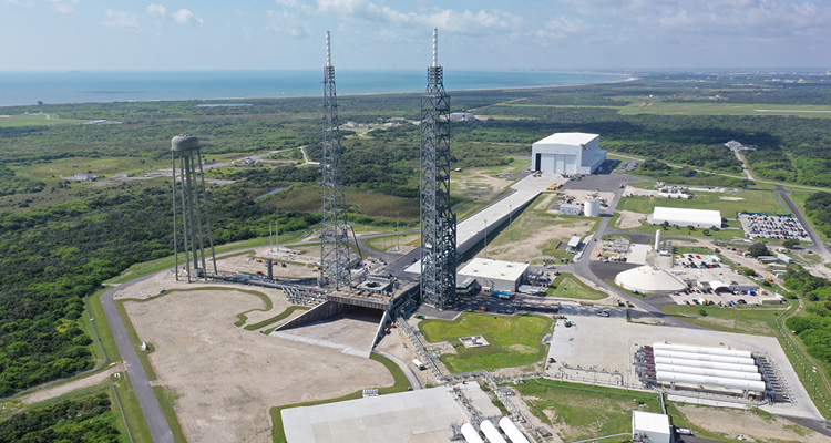 the Blue Origin Orbital Launch Complex