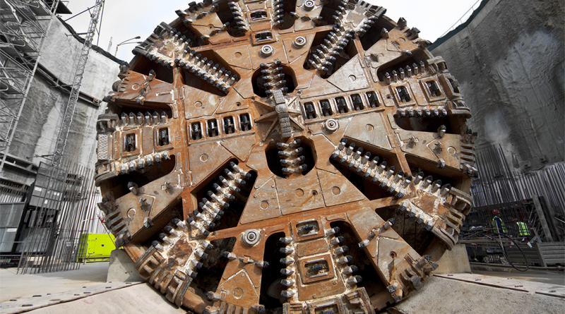 Tunnel boring machine used to excavate
